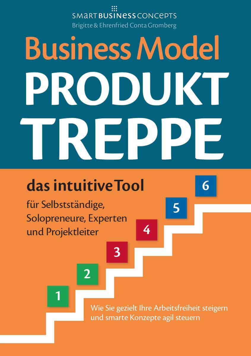 Buchcover - Business Model Produkt Treppe